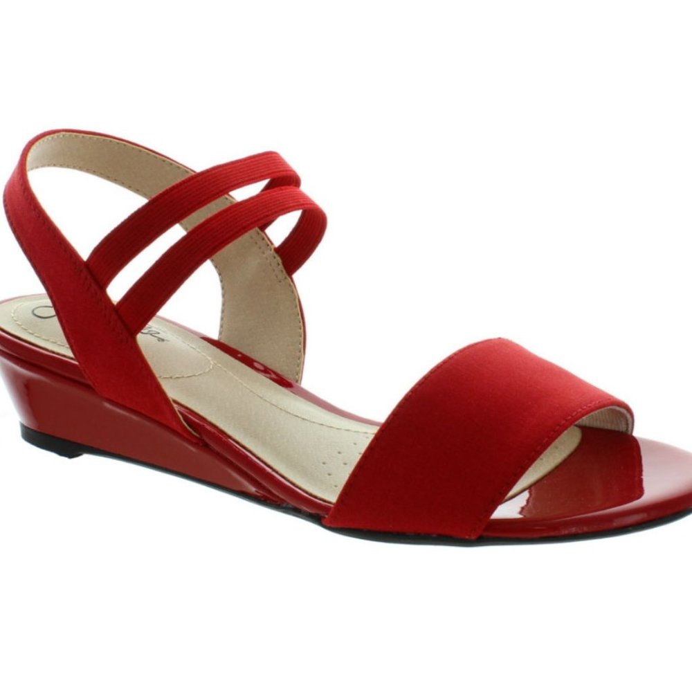 COPY - LifeStride Women's Yolo Ankle Strap Sandals Red Size 5.5 M